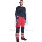 Kalhoty pracovní s laclem KNOXFIELD HVPS FL, CERVA
