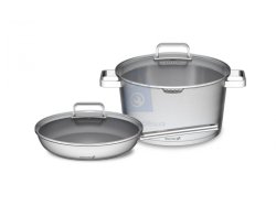 Sada nádobí Gourmet Magic s cedníkem, 4 díly, G21