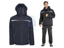 Bunda pracovní, zimní, softshellová, EMERTON STR, CERVA