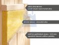 Sauna finská, KARIBU BODIN, pro 2 osoby