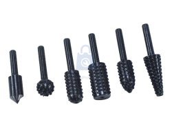 Rašple rotační do dřeva 6 dílů, XTLINE