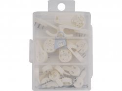 Sada háčků do betonu, 16 dílů, EXTOL CRAFT