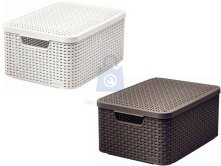 Úložný box s víkem Style M, 18 l, Curver