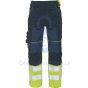 Kalhoty pracovní do pasu KNOXFIELD HVPS DW, CERVA
