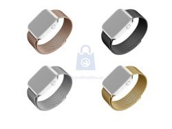 Síťovaný nerezový řemínek FIXED Mesh Strap pro Apple Watch