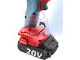 Vrtací šroubovák s příklepem aku brushless, SHARE20V, EXTOL PREMIUM
