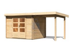 Domek zahradní s přístavkem, dřevěný, KARIBU BASTRUP 3