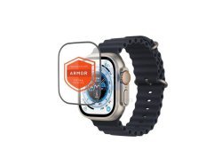 Prémiové ochranné tvrzené sklo FIXED Armor s aplikátorem pro Apple Watch Ultra 1/2