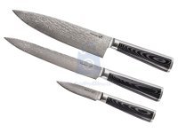 Sada nožů Damascus Premium, box 3 ks, G21