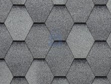 Šindel střešní, ECO ROOF Hexagonal, 269 MIXED SLATE