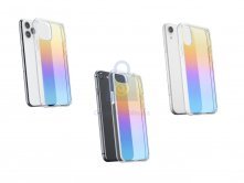 Duhový kryt se zrcadlovým efektem  Prisma pro Apple iPhone
