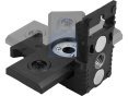 Držák magnetický, otočný, šroub 1/4"- vnitř. závit 1/4"- 5/8", EXTOL PREMIUM