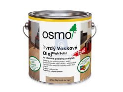 Olej voskový tvrdý RAPID, Natural surový 3244, OSMO