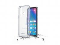 Zadní čirý kryt s ochranným rámečkem Cellularline Clear Duo pro Huawei