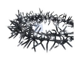 Řetěz vánoční LED, ježek, venkovní i vnitřní, studená bílá, časovač, EMOS