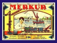 Merkur stavebnice Classic C04, 213 dílů, 183 modelů