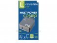 Síťová nabíječka Cellularline Multipower 2 Combo