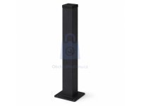 Sloupek dorazový s patkou 80 x 80 mm k samonosné bráně, DAMI