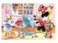 Puzzle Disney Pracovitá Minnie 2x77 dílků