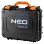 Křížový laser 3D zelený, 25 m, 16 čar, s magnetickým držákem a kufrem, NEO Tools