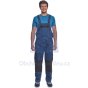 Kalhoty pracovní s laclem MAX SUMMER, CERVA
