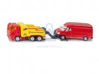 SIKU Super - Odtahové auto s dodávkou