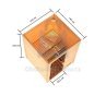 Sauna finská KARIBU SANDRA (6161)