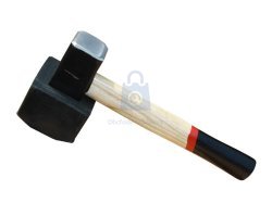 Palice s gumovým návlekem na zámkovou dlažbu, RICHMANN