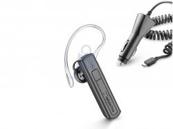 Bluetooth headset CellularLine Mono s autonabíječkou