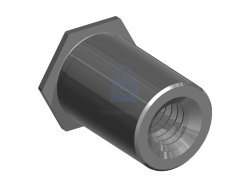 Sloupek distanční uzavřený S-BSOS, nerez serie 300