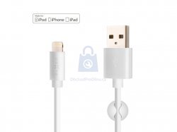 Datový a nabíjecí kabel FIXED s konektory USB/Lightning
