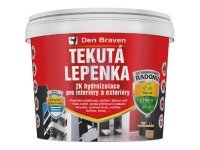 Lepenka tekutá, 2K hydroizolace, Den braven