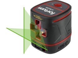 Laser křížový samonivelační, zelený, FORTUM