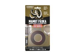 Páska oboustranná a extrémně silná, MAMUT PÁSKA HIGH TACK