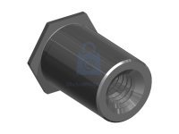 Sloupek distanční uzavřený S-BSO4, nerez serie 400