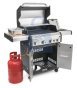 Gril plynový Alabama Silver BBQ Premium Line, 5 hořáků, G21
