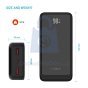 Powerbanka Zen2 s LCD displejem 20 000 mAh, FIXED