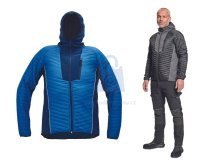 Zateplená pracovní bunda RONNE CRV s kapucí, kapsami na zip a reflexními paspulkami