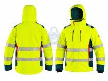 Bunda zimní pracovní výstražná softshellová BEDFORD WINTER, CXS