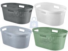 Koš na prádlo Infinity Dots, 40 l, Curver
