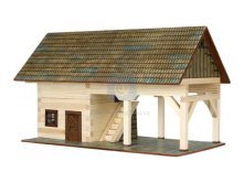 Dřevěná stavebnice Walachia - Kolna