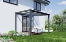 Pergola 3x3 m, antracit