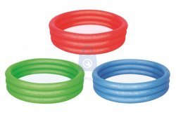 Nafukovací bazén 3 barvy (červená, zelená, modrá), průměr 1,22 m, výška 0,25 m
