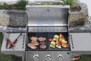 Gril plynový Oklahoma BBQ Premium Line, 3 hořáky, G21