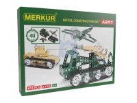 Merkur stavebnice Army Set, 674 dílů