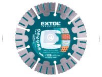 Kotouč diamantový řezný segmentový, Long Life, EXTOL INDUSTRIAL
