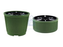 Stojánek na vánoční stromek, zelený