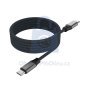 Magnetický opletený kabel FIXED USB-C/USB-C, 240W, PD