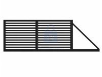 Brána samonosná kovová, DAMI HORIZONTAL