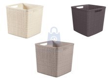 Úložný box Jute Cube, 17 l, Curver